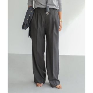 DEUXIEME CLASSE - WOOL SERGE タックパンツ