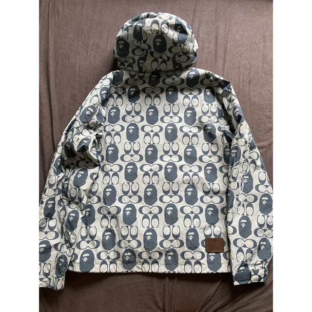 超新作】 BAPE × COACH WINDBREAKER size M ナイロンジャケット