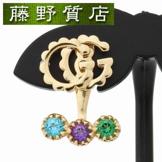 Gucci - グッチ GUCCI ダブルGシングルピアス 片ピアス 481693 K18 YG
