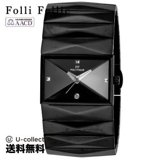 フォリフォリ(Folli Follie)のフォリフォリ ＰＹＲＡＭＩＤ 腕時計 FF-WF0Y014BPK-XX  2年(腕時計)