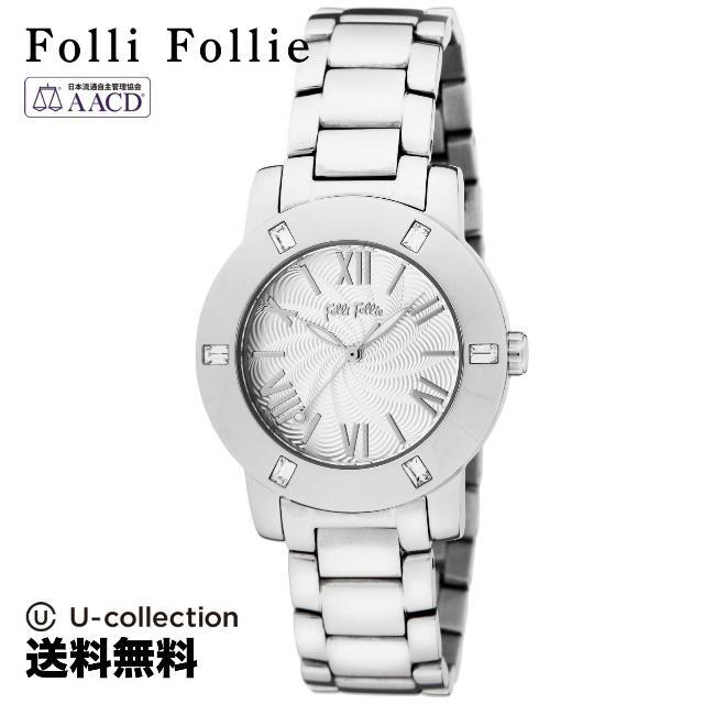 Folli Follie(フォリフォリ)のフォリフォリ ＤＯＮＡＴＴＥＬＡ 腕時計 FF-WF1A005BPS  2年 レディースのファッション小物(腕時計)の商品写真