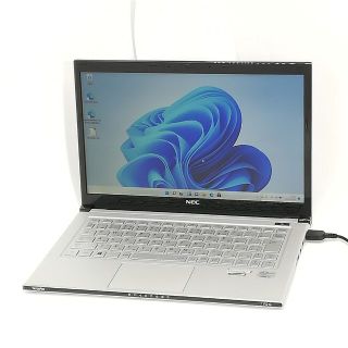 SSD ノートpc NEC VJ20SGZDG 4GB 無線 BD Win11(ノートPC)