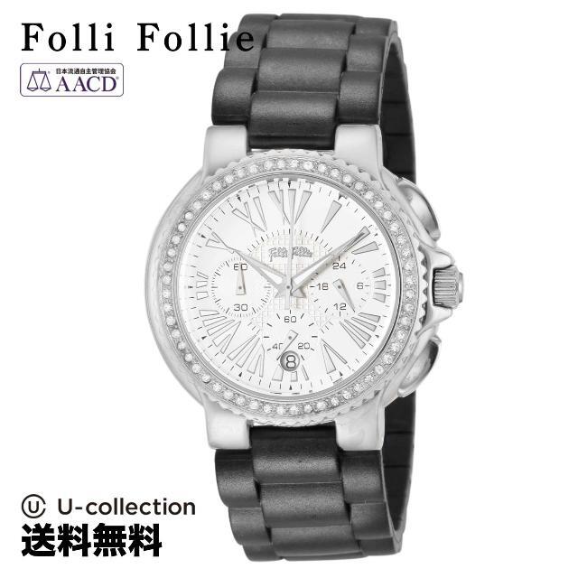 フォリフォリ ＷＡＴＣＨＡＬＩＣＩＯＵＳ 腕時計 FF-WF6A003ZEW-BK  2年