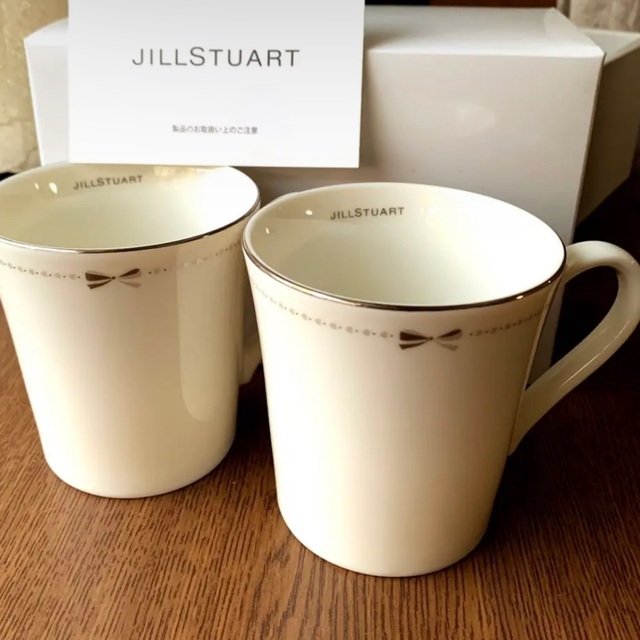 JILLSTUART(ジルスチュアート)のジルスチュアート　ペアマグカップ インテリア/住まい/日用品のキッチン/食器(グラス/カップ)の商品写真