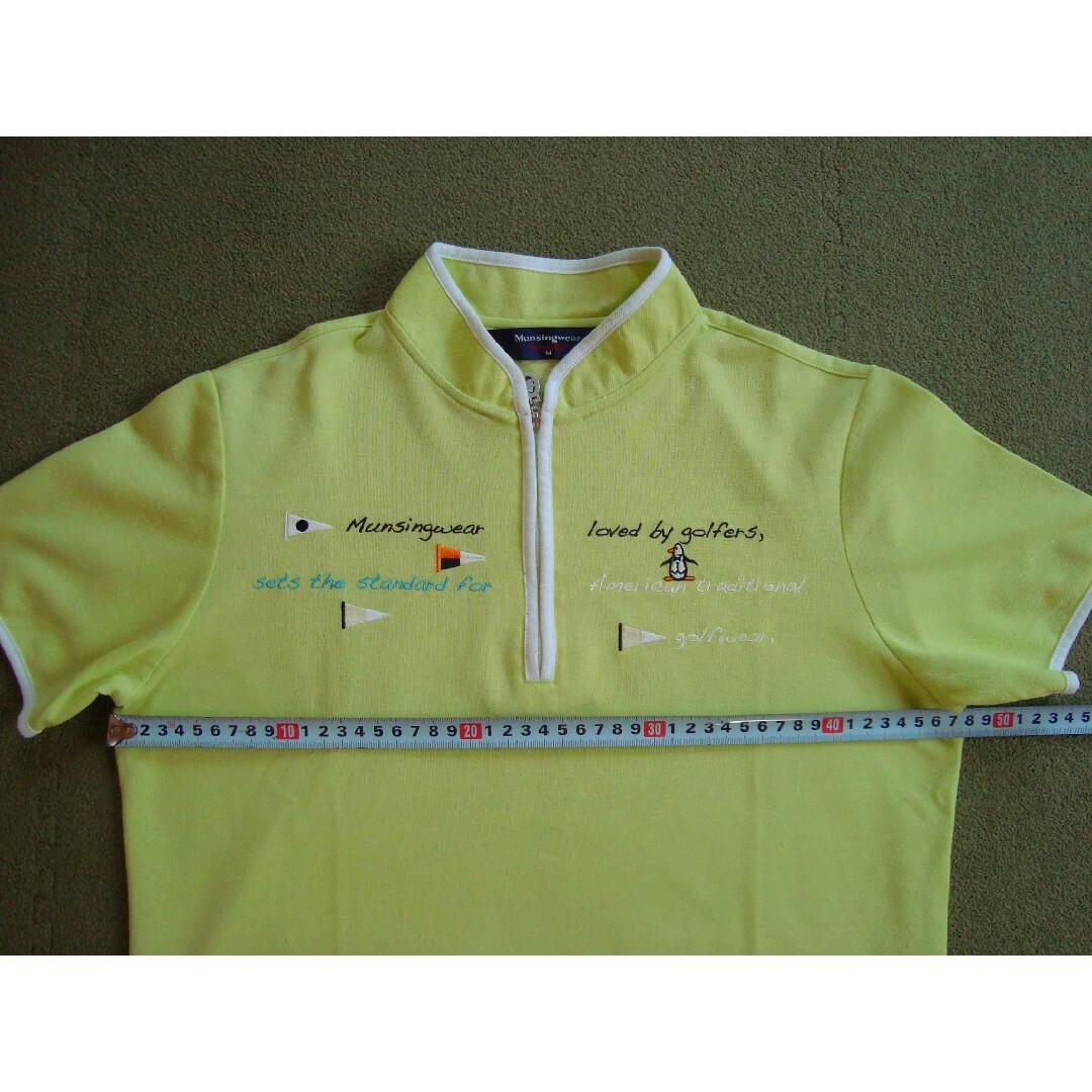 Munsingwear(マンシングウェア)のMunsingwear レイディスゴルフシャツ半袖 スポーツ/アウトドアのゴルフ(ウエア)の商品写真
