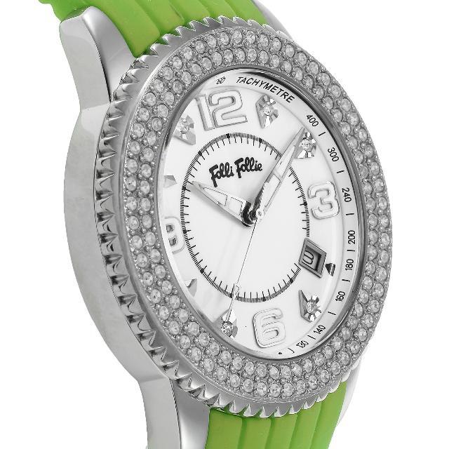 Folli Follie(フォリフォリ)のフォリフォリ ＣＡＲＯＵＳＥＬ　ＣＯＬＬＥＣＴＩＯＮ 腕時計 FF-WF5T045ZTW-LG  2年 レディースのファッション小物(腕時計)の商品写真