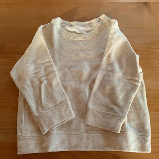 ムジルシリョウヒン(MUJI (無印良品))の無印良品　トレーナー　100サイズ(Tシャツ/カットソー)