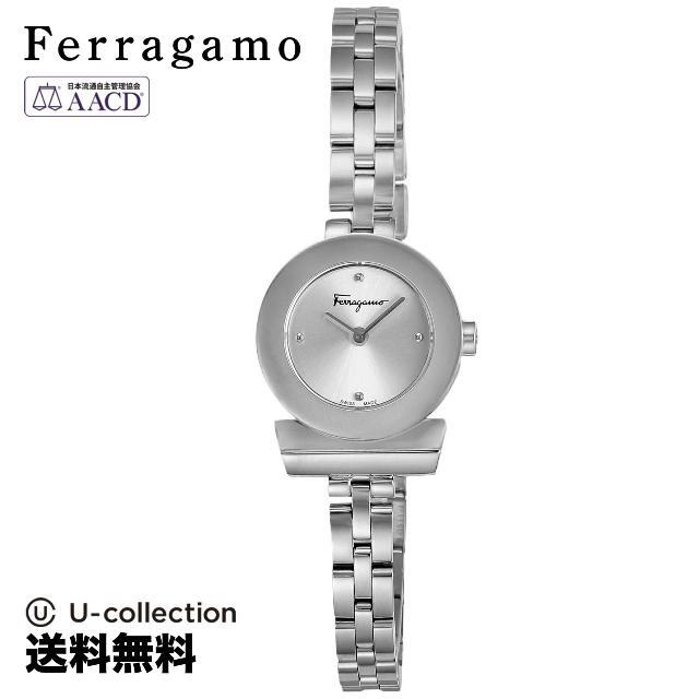 ガラス素材サルヴァトーレ フェラガモ ガンチーノ 腕時計 FR-FBF010016  2年