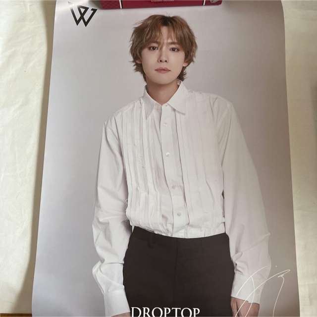 WINNER(ウィナー)のWINNER DROPTOP ポスター ジヌ エンタメ/ホビーのCD(K-POP/アジア)の商品写真