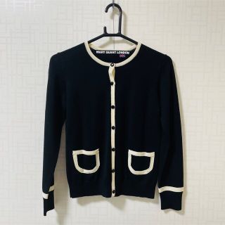 マリークワント(MARY QUANT)の【ほぼ新品】MARY QUANT LONDON❤︎カーディガン(カーディガン)