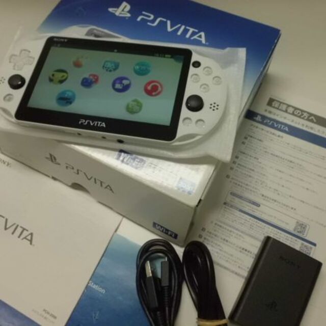 PSVITA PCH-2000 Glacier Whiteエンタメ/ホビー