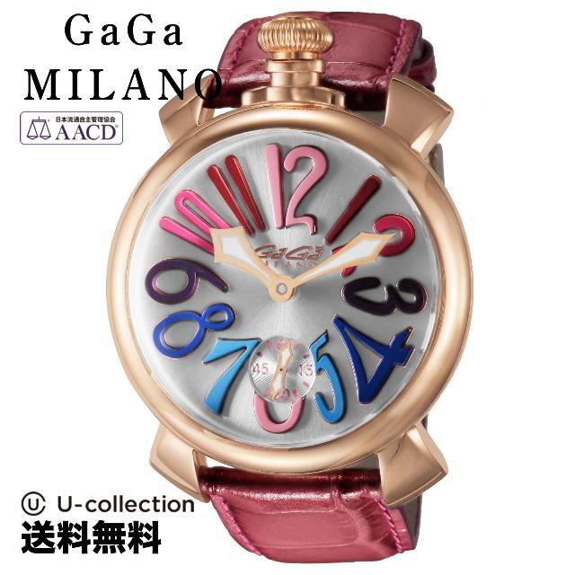 GaGa MILANO ガガミラノ MANUALE マヌアーレ アナログ クォーツ 腕時計 ゴールド 6021