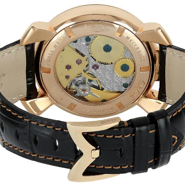 ガガミラノ MANUALE 48MM 腕時計 GAG-501112S-BLK 2年