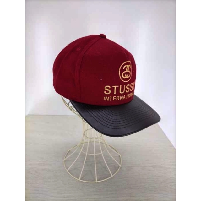 Stussy(ステューシー) ロゴ刺繍6パネルキャップ メンズ 帽子 キャップ