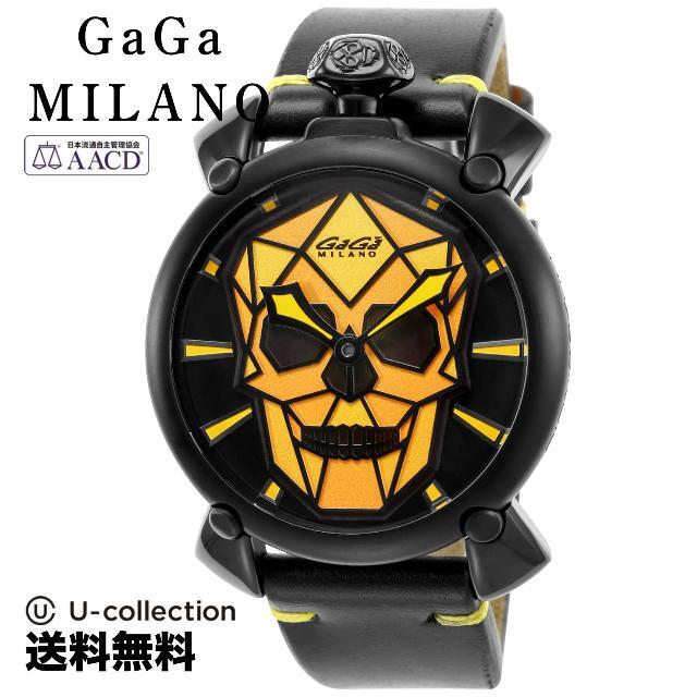 大切な GaGa 2年 GAG-506201S 腕時計 48MM MANUALE ガガミラノ