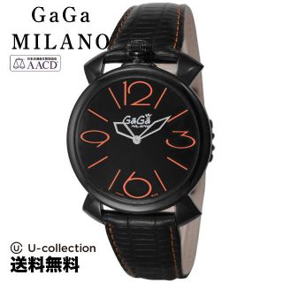 ガガミラノ(GaGa MILANO)のガガミラノ MANUALE THIN 46MM 腕時計 GAG-509201  2年(腕時計)