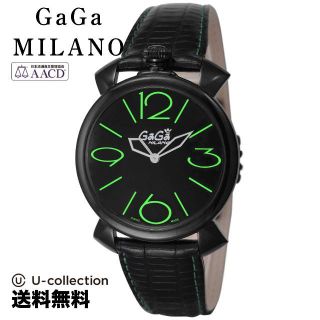 ガガミラノ(GaGa MILANO)のガガミラノ MANUALE THIN 46MM 腕時計 GAG-509202  2年(腕時計)