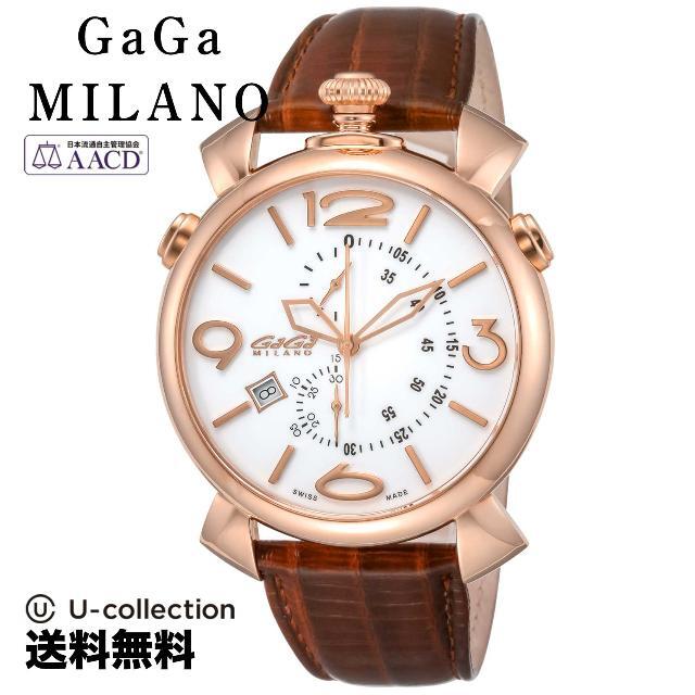 大きな取引 腕時計 46MM CHRONO THIN ガガミラノ - MILANO GaGa GAG