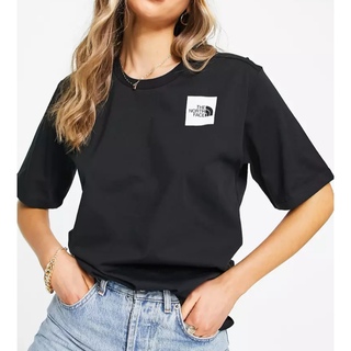 ザノースフェイス(THE NORTH FACE)のユニセックス  ノースフェイス    Tシャツ ロゴ ブラック UK-XSサイズ(Tシャツ/カットソー(半袖/袖なし))