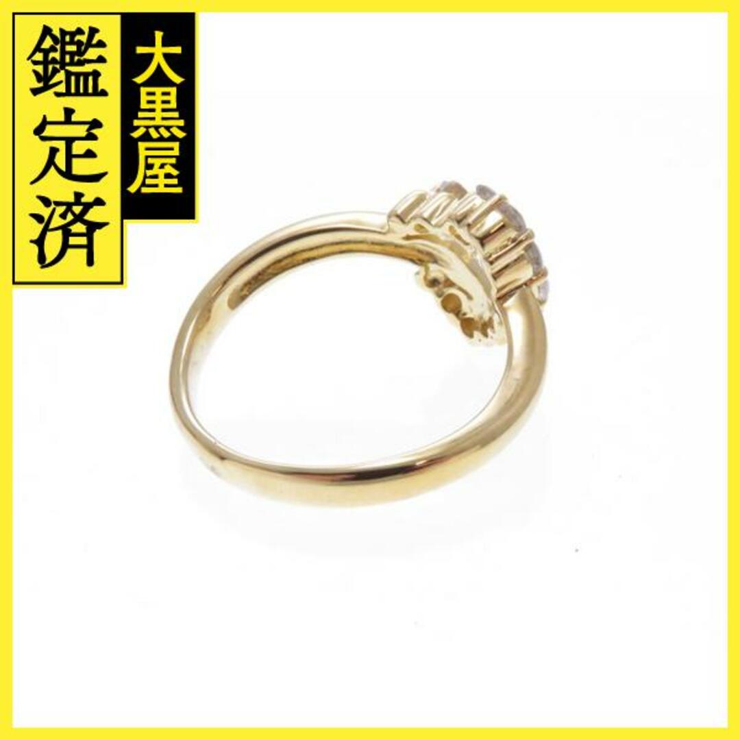 リング K18 イエローゴールド ダイヤモンド0.30ct 9号