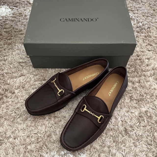 新品☆ CAMINANDOカミナンド/ LOAFER ブラウン