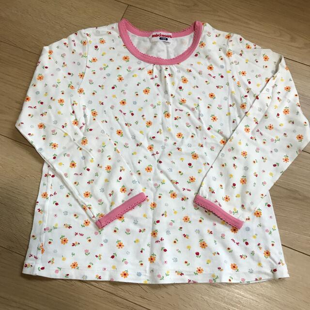 mikihouse(ミキハウス)のミキハウス　120 長袖　ロンT キッズ/ベビー/マタニティのキッズ服女の子用(90cm~)(Tシャツ/カットソー)の商品写真