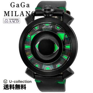 ガガミラノ(GaGa MILANO)のガガミラノ MANUALE 48MM 腕時計 GAG-909201  2年(腕時計(アナログ))