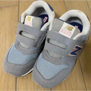 ニューバランス(New Balance)の美品　ニューバランス　グレー　スニーカー　15.5(スニーカー)