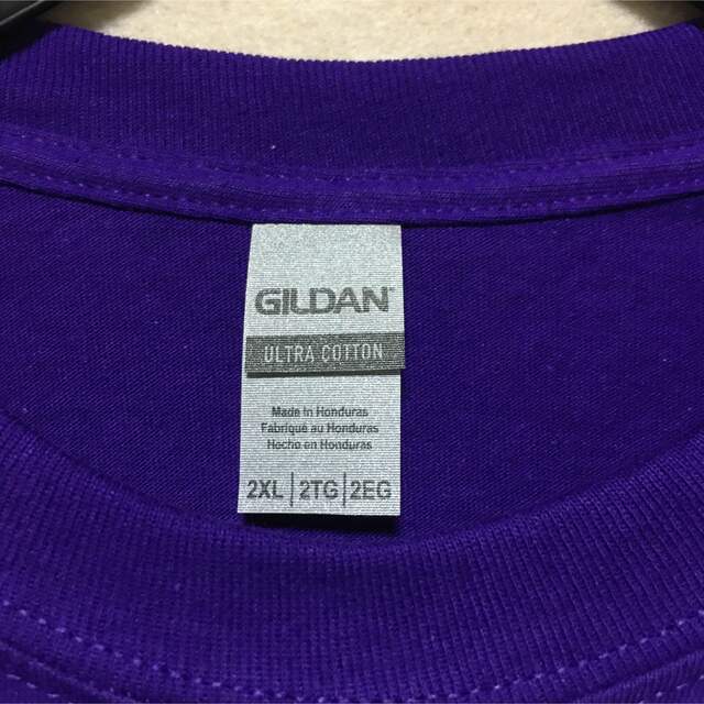 GILDAN(ギルタン)の新品 GILDAN ギルダン 長袖ロンT パープル 紫 2XL メンズのトップス(Tシャツ/カットソー(七分/長袖))の商品写真