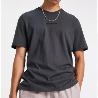 アディダス(adidas)のadidas Tシャツ  ブラック UK-XL(Tシャツ/カットソー(半袖/袖なし))