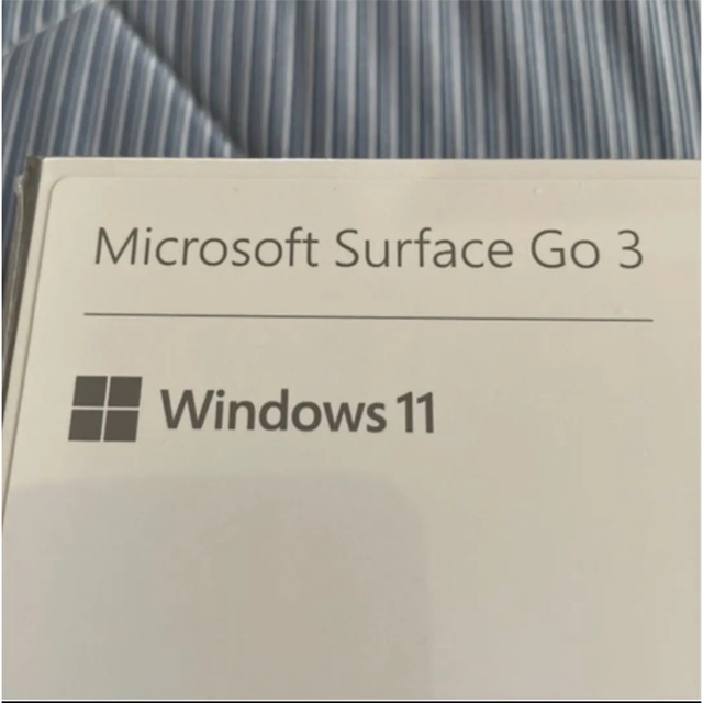 Microsoft(マイクロソフト)の【新品　保証あり】surface go3 8VA00015 officeなし スマホ/家電/カメラのPC/タブレット(タブレット)の商品写真