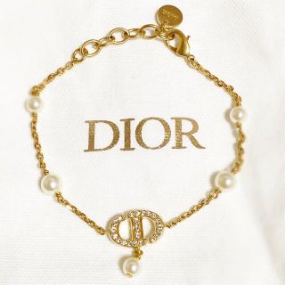 クリスチャンディオール(Christian Dior)のCDパールブレスレット🤍美品(ブレスレット/バングル)