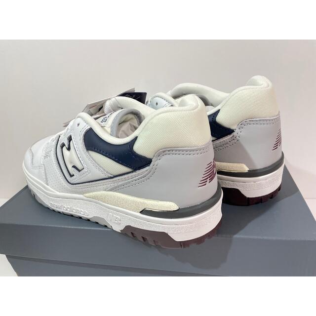 ネイビーマルーンサイズ【新品】24.5㎝　New Balance ニューバランス BB550PWB