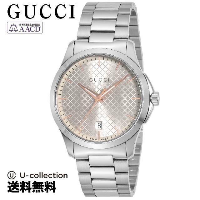 Gucci - グッチ Ｇタイムレス 腕時計 GU-YA1264052  2年