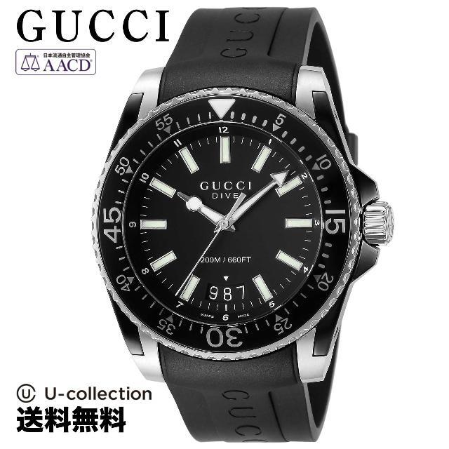 全商品オープニング価格！ Gucci - 1 GU-YA136204A watch DIVE グッチ