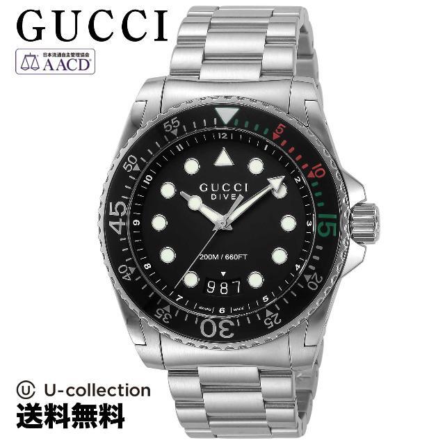 グッチ ＤＩＶＥ 腕時計 GU-YA136208A  2年