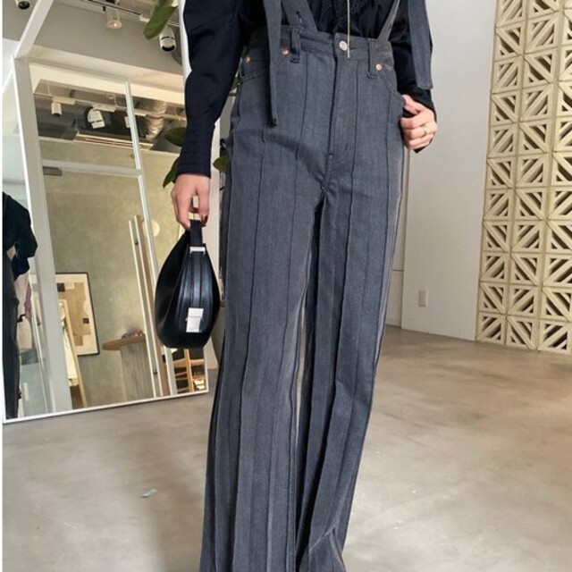 AmeriVINTAGE PLEATS DENIM SUSPENDER パンツ | cervezamauco.cl