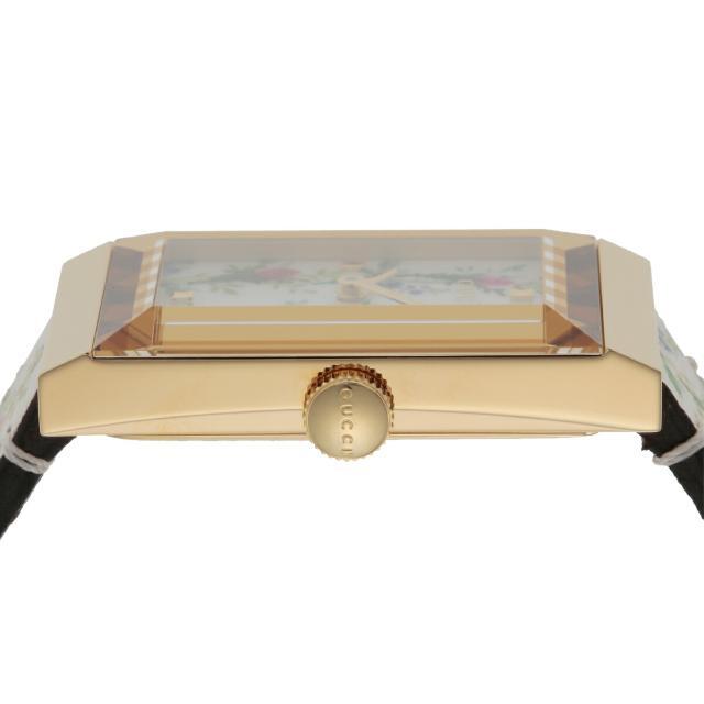 Gucci(グッチ)のグッチ Ｇフレーム 腕時計 GU-YA147407  2年 レディースのファッション小物(腕時計)の商品写真