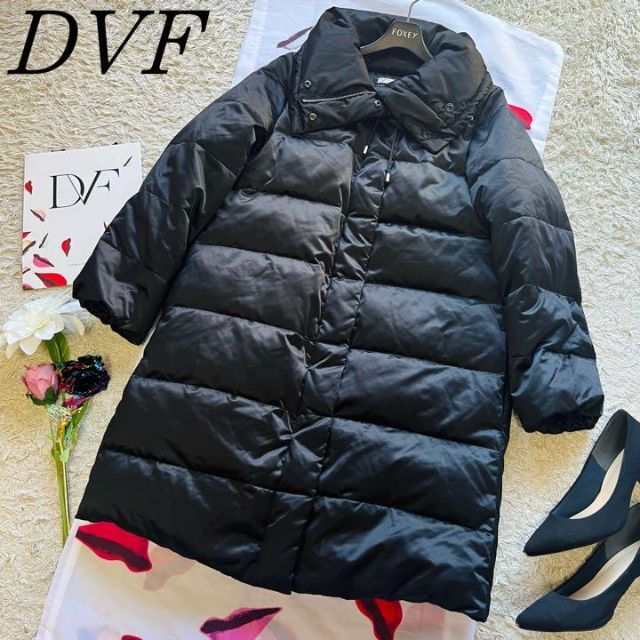 【良品】DIANE von FURSTENBERG ロングダウンコート 0