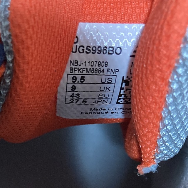 New Balance - NEWBALANCEゴルフシューズ/27.5cm/マルチカラー