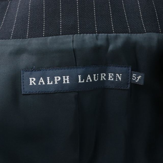 Ralph Lauren(ラルフローレン)のRALPH LAUREN スーツ セットアップ 上下 5f XL 紺 ネイビー レディースのフォーマル/ドレス(スーツ)の商品写真