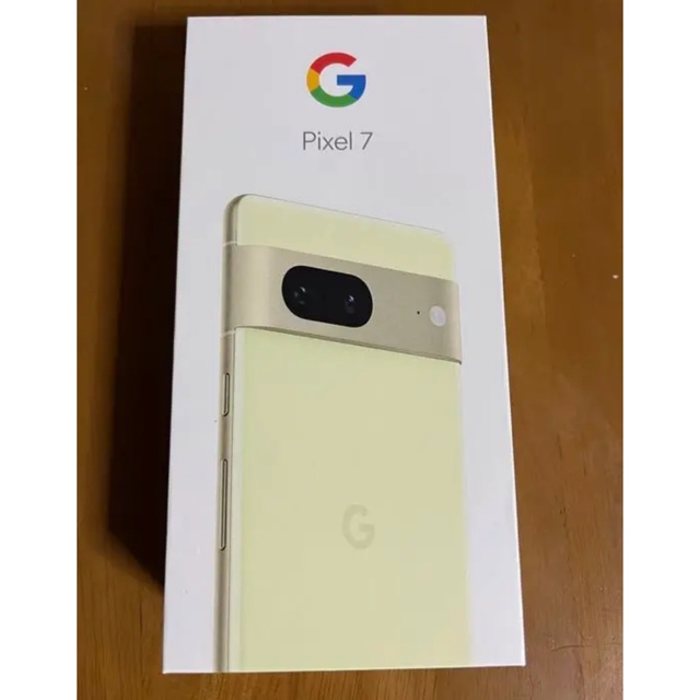 Google Pixel(グーグルピクセル)の【新品】 Google Pixel 7 Lemongrass 128 GB スマホ/家電/カメラのスマートフォン/携帯電話(スマートフォン本体)の商品写真