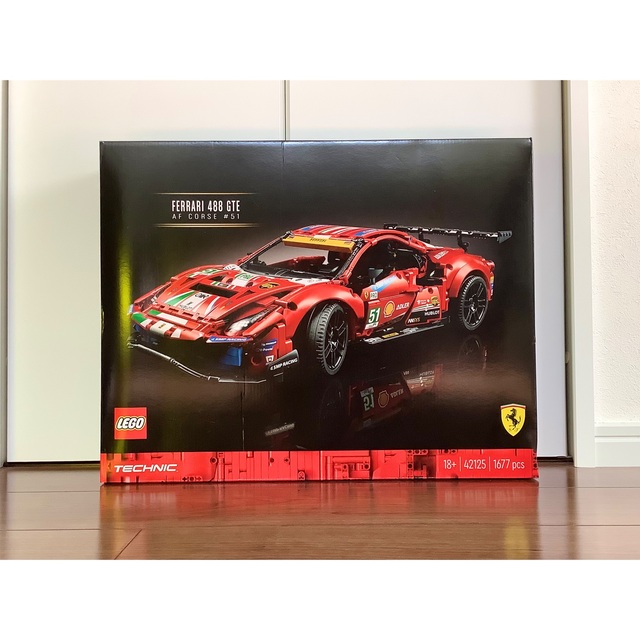 Lego - 新品未開封 レゴ テクニック フェラーリ488GTE AFコルセ 42125