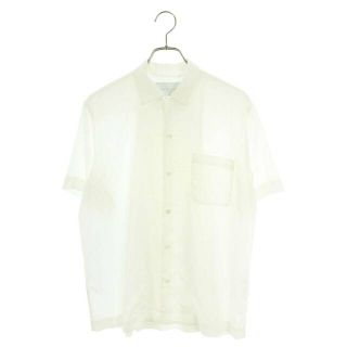 コムデギャルソン(COMME des GARCONS)のフミトガンリュウ 21SS PLEATED SHIRT FU5-SH-101 レーヨン半袖シャツ メンズ 1(シャツ)