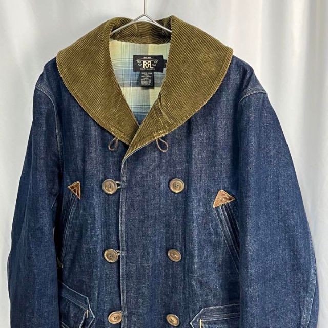 【希少】RRL DENIM RANCH COAT ランチコート 襟コーデュロイ 2