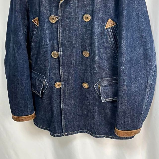 【希少】RRL DENIM RANCH COAT ランチコート 襟コーデュロイ 3