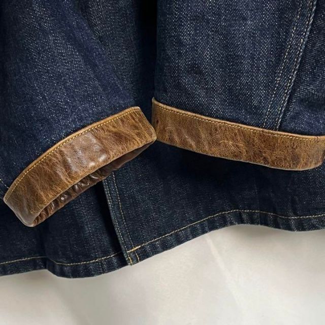 RRL - 【希少】RRL DENIM RANCH COAT ランチコート 襟コーデュロイの