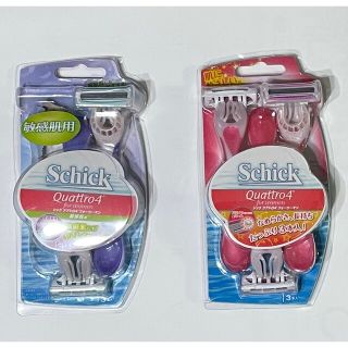 シック Schick Quattro（クアトロ）4 for women 5本(カミソリ)