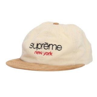 シュプリーム(Supreme)のシュプリーム 19AW Classic Logo Corduroy 6-Panel クラシックロゴコーデュロイ6パネルキャップ メンズ(帽子)