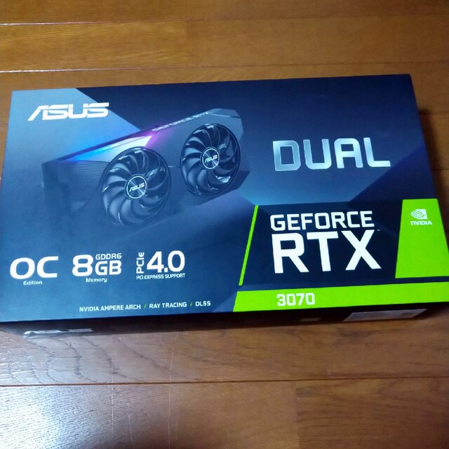 ASUS DUAL-RTX3070-8G  完動品PCパーツ